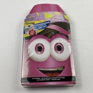 Crayola Limited Edition Collection Art Set Mully 60+ Pcs New Coloring Kit Gift